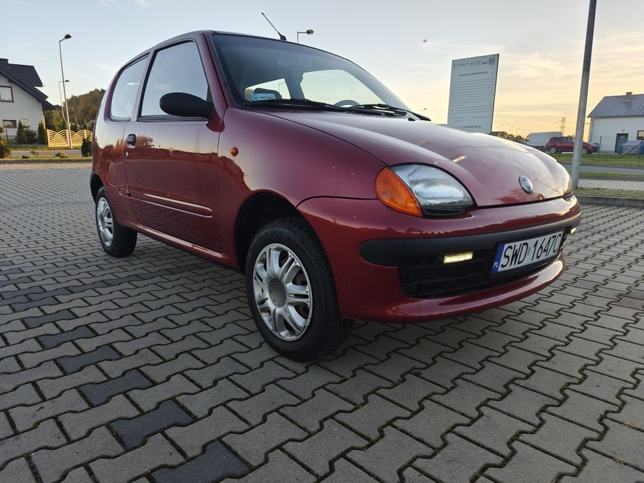 Fiat Seicento - 2000r. 899cm³ - ważne opłaty - elektryczne szyby -koła