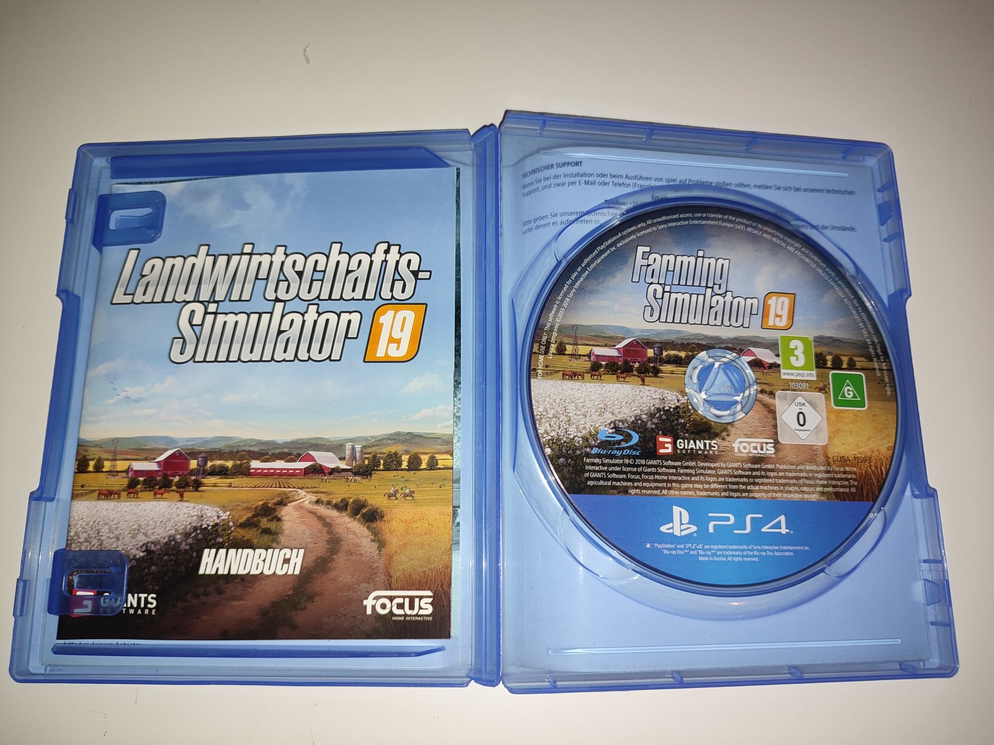 Gra Ps4 Farming Simulator 19 PL gry PlayStation 4 Rayman Lego Spyro
