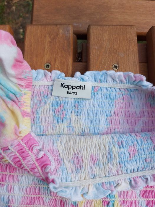 Koszulka i spodenki (komplet) dziewczęcy, rozm. 86/92, Kappahl