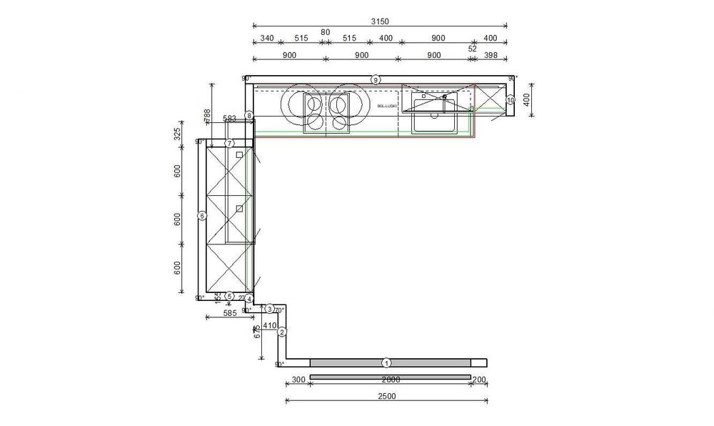 Kuchnie niemieckie Nolte – wyprzedaż ekspozycji – model NOVA LACK