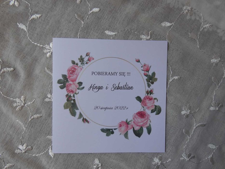 zaproszenia ślubne