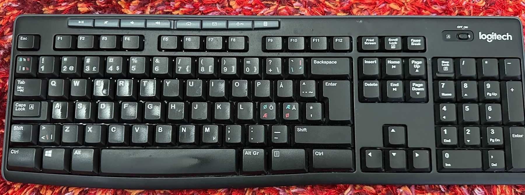 Комплект Бездротова клавіатура Logitech К270 + Бездротова миша Logitec