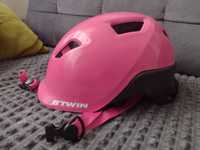 Kask rowerowy BTWIN różowy XS