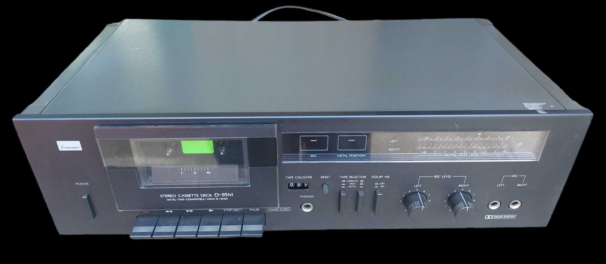 Sansui D-95M Stereo Deck Cassetes