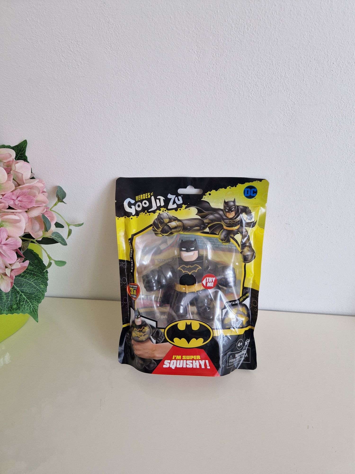 Batman figurka gniotek Heroes of Goo Jit Zu