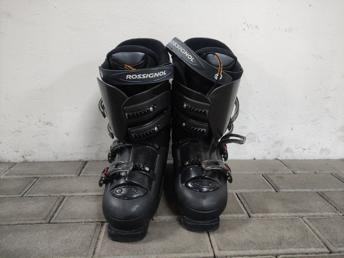 Buty narciarskie Rossignol r.29.5 z kijkami SPEEDY North Sight