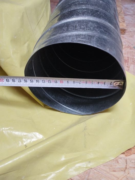 Rura spiro 160 mm 3m wentylacyjna, rekuperacja,