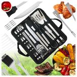Przybory akcesoria GRILL zestaw PRZYBORY 21 EL XXL ETUI NARZĘDZIA