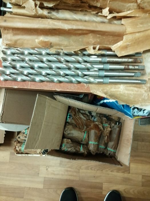 Продам свердло к, х по металу різне