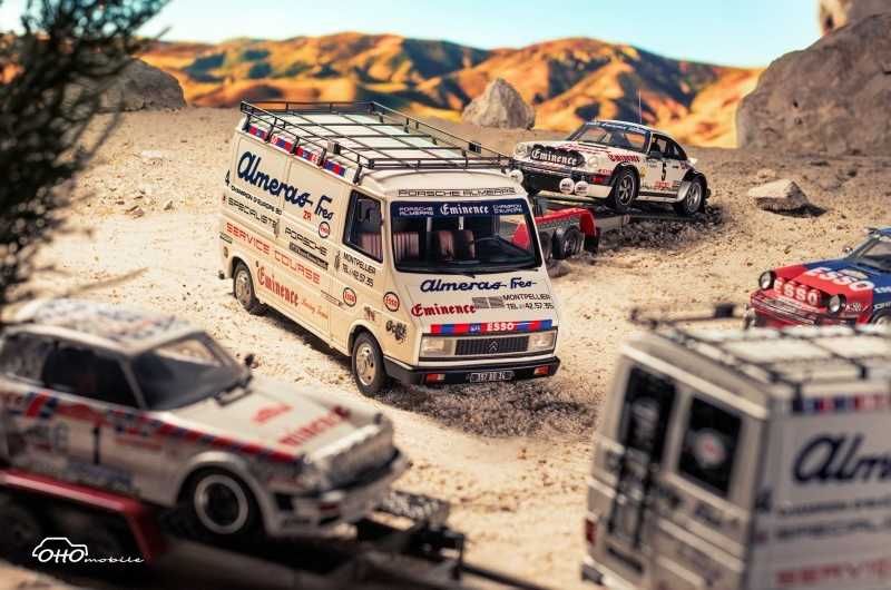 1:18 Porsche 911 Citroen C35 Rally Team 1 z 2000szt Otto Mobile 1/18