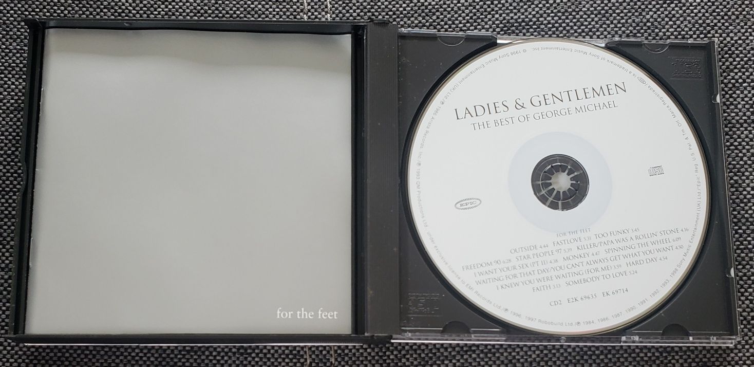 George Michael Ladies and Gentlemen USA 2CD Fatbox BMG Music Club