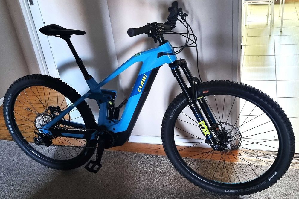 Rower Elektryczny CUBE STEREO HYBRID 140 / Carbon / FOX / FULL / BOSCH