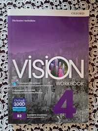 Oxford Vision Workbook 4 poziom B2 ćwiczenia dla szkół średnich