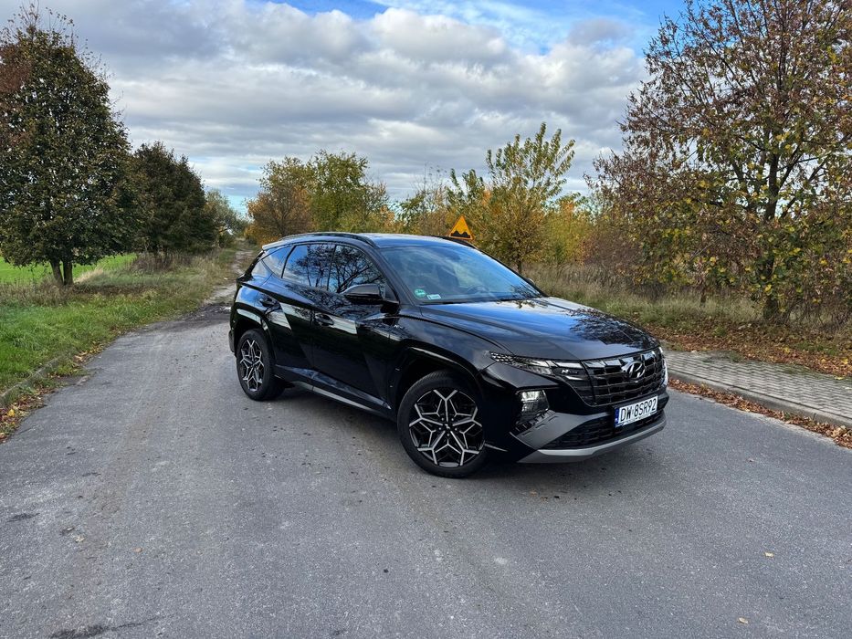 Hyundai Tucson HUNDAI TUCSON 1.6 T-GDi N-Line Miękka Hybryda, 1-Właściciel Gwarancja