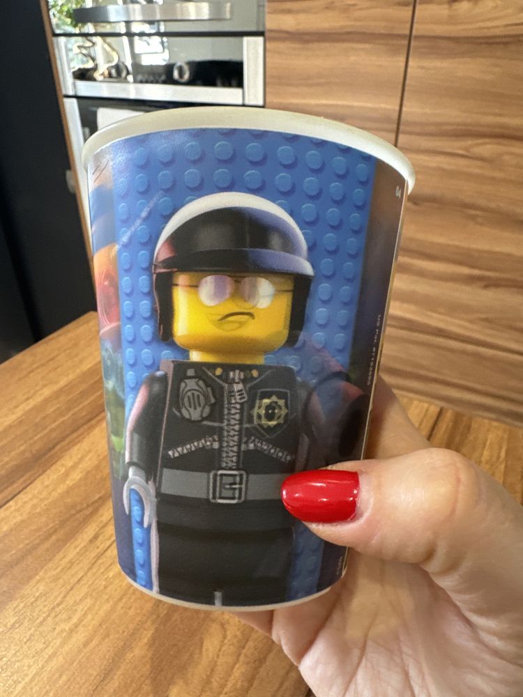 Pojemnik na kredki kubek Lego 3D