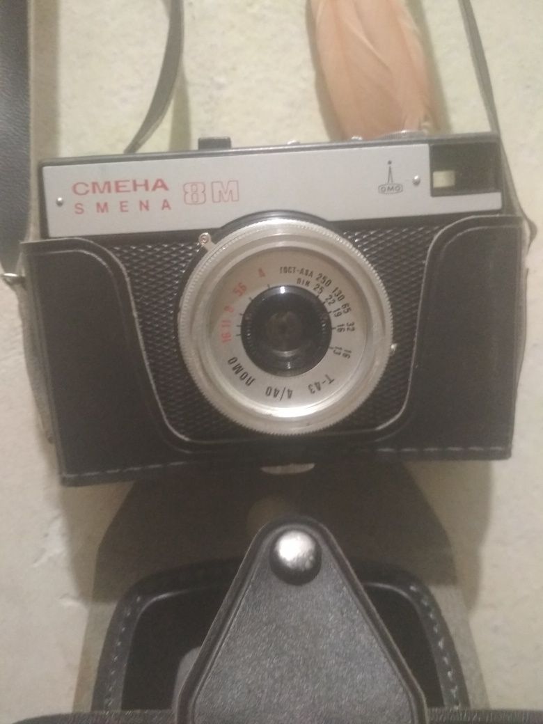 Смена-8М плёночный фотоаппарат