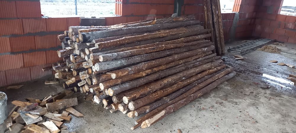 Stemple budowlane drewniane 2,75