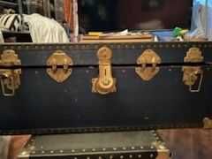 Duża walizka angielska, podróżna na lekki bagaż #Vintage #Boho