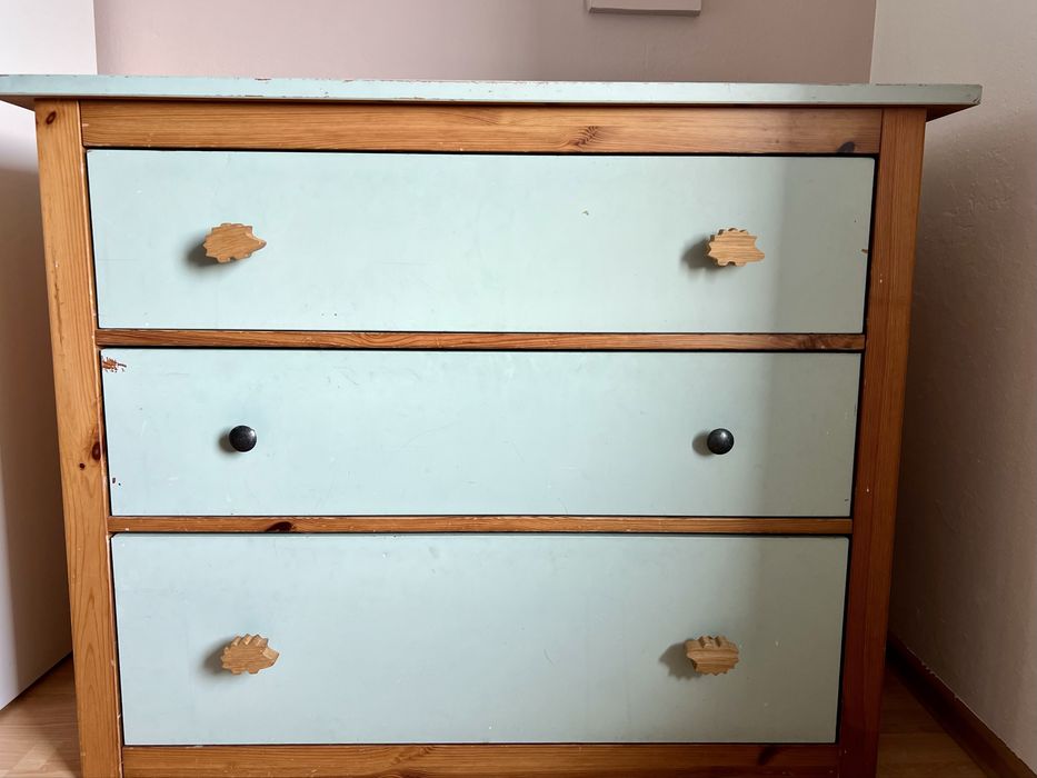 Komoda Ikea Hemnes, 3 szuflady, 108x96cm