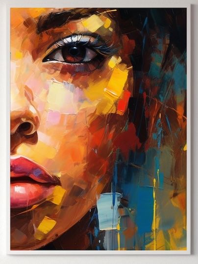 FACES - Anna plakat B2 (50x70cm)