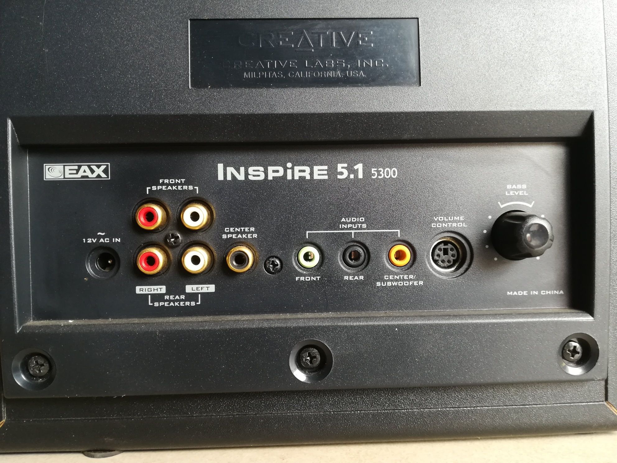 Colunas som PC 5.1 Creative Inspire 5300