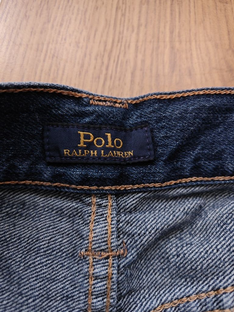 Spodnie jeansowe boyfriend Ralph Lauren polo