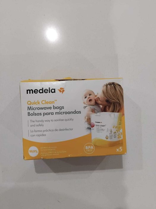 Bomba extratora de leite elétrica CHICCO + Biberões e Sacos Medela