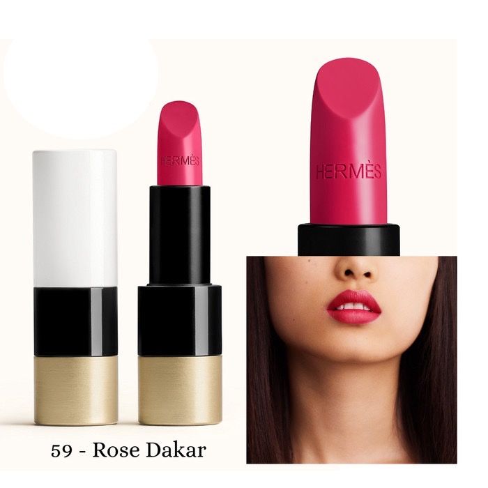 Pomadka Hermes nr 59 Rose Dakar Satine