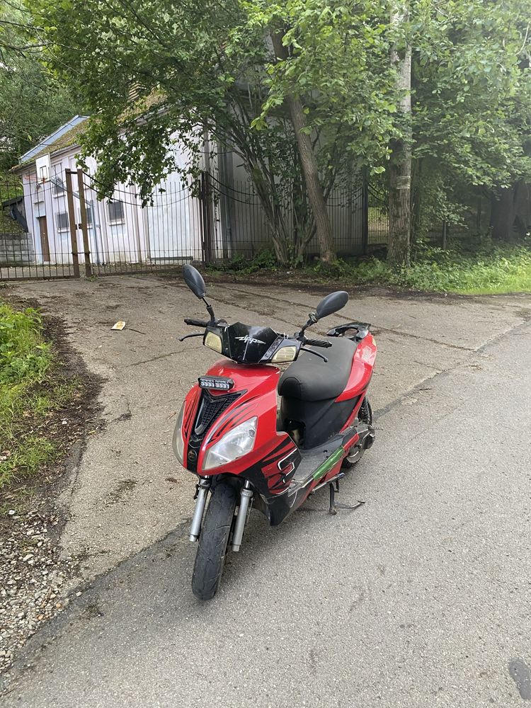 Zipp Triad 3 2T 70cc – tuning, gotowy do jazdy, opłacony