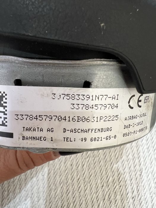 Airbag подушка безпеки BMW серія M F