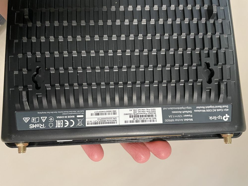 Router TP-LINK Archer MR600 4G+ LTE