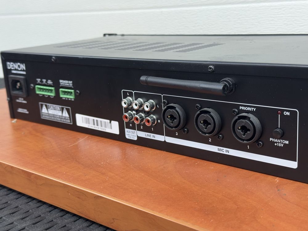 Wzmacniacz estradowy wraz z mixerem BT DENON DN X333ab nowy 2000pln