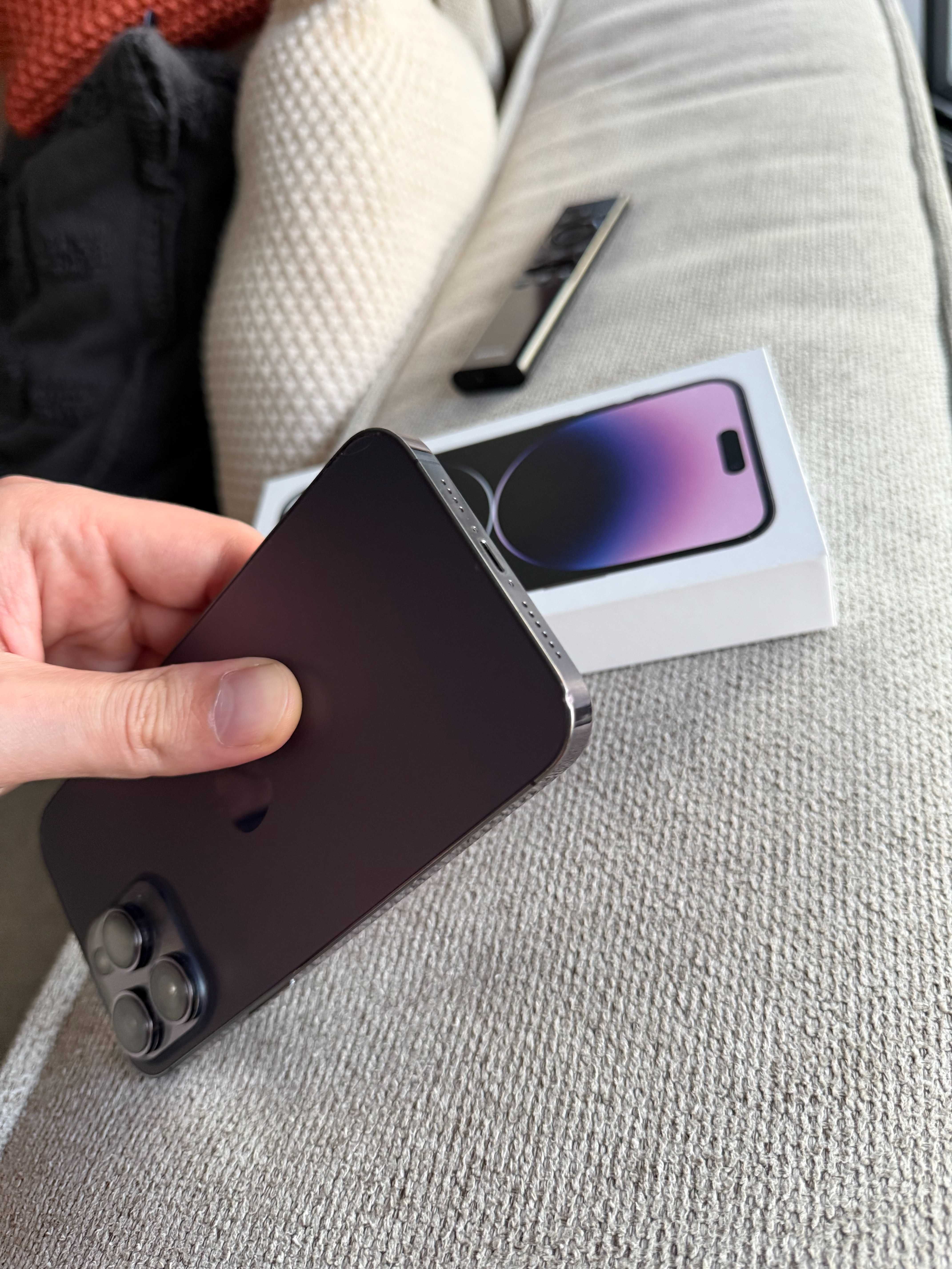 iPhone 14 Pro Max 128 ГБ у відмінному стані, повний комплект