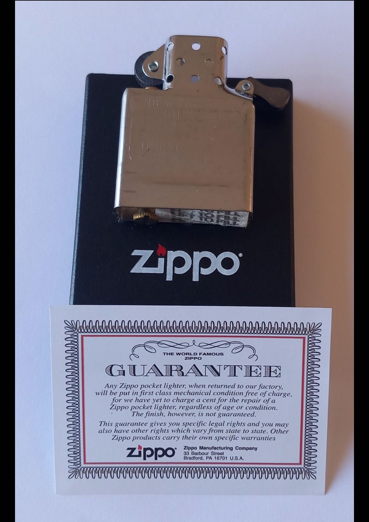 Limitowana zapalniczka Zippo AA789 – Kolekcjonerska edycja.