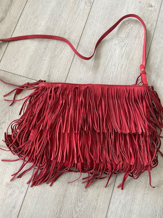 Torebka Zara skóra naturalna