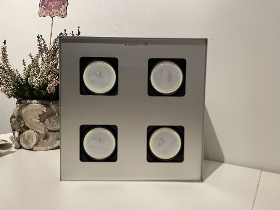 Lampa sufitowa, plafon 4 halogeny