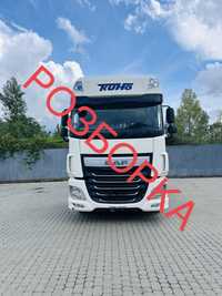 Розборка DAF XF 106 кабіна,двигун,кпп,ступиця, редуктор