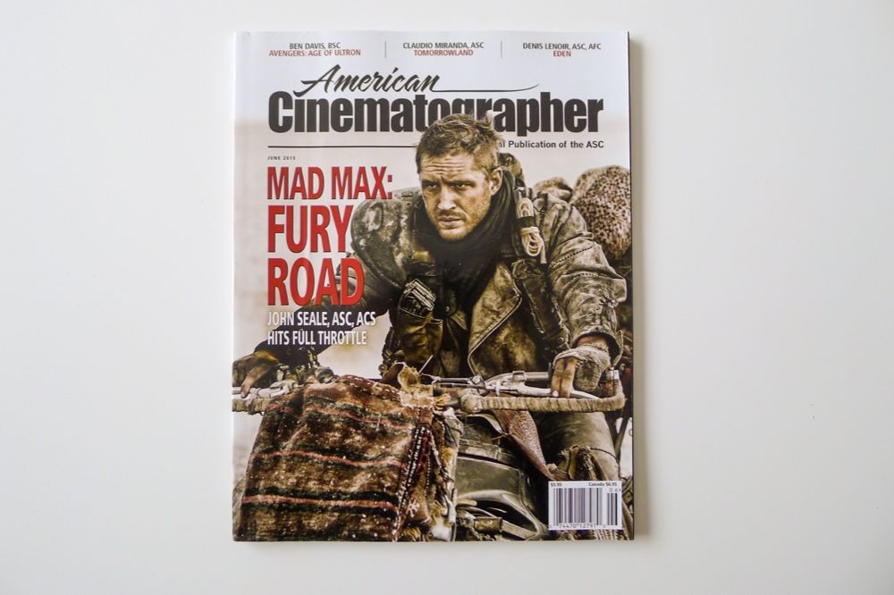 Revistas American Cinematographer - 2015