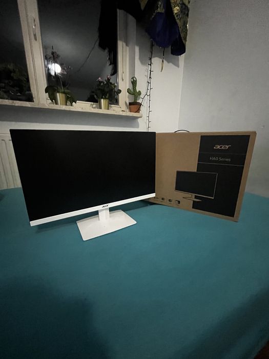 Monitor Acer HA240YAwi 23,8’ Biały z Gwarancją