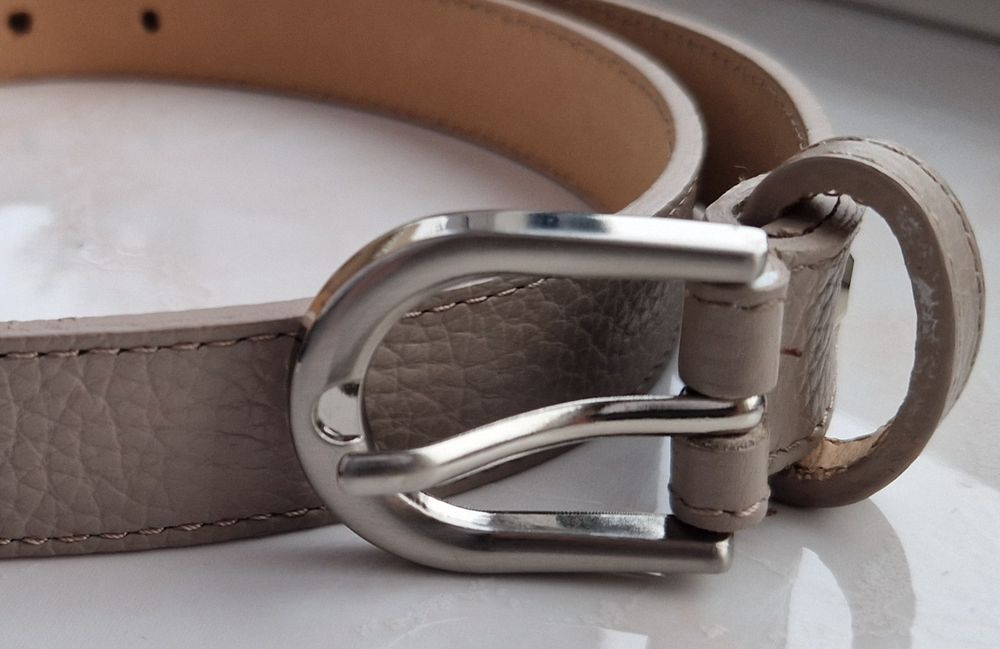 Pasek damski skórzany Ryłko 80