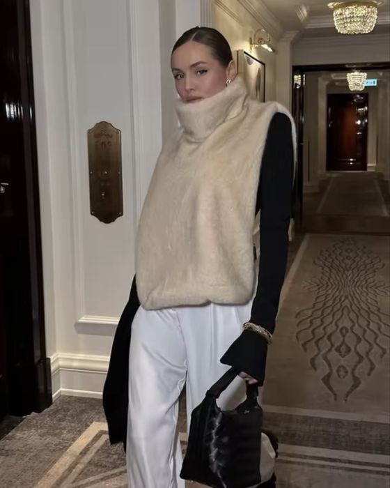 Манішка манишка еко хутро (5 кольорів)