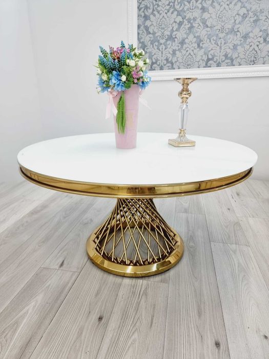 Stolik / Ława Glamour EUPHORIA śr. 100 cm