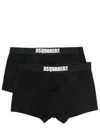 DSQUARED2 bokserki męskie 2 pak zestaw BLACK