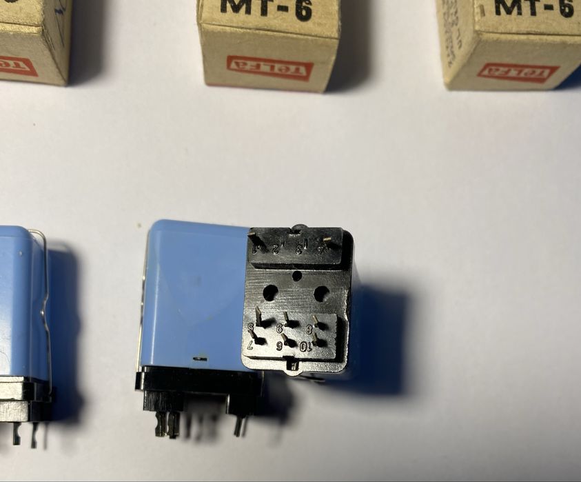 Zestaw przekaźnik MT-6 Telfa 3 sztuki nieużywane