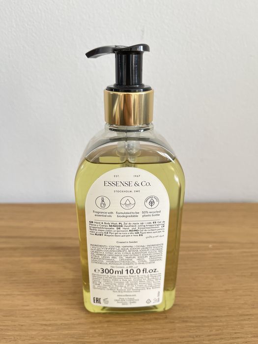 Oriflame Żel do mycia rąk i ciała lemon  i Tonka Essense&Co. 300ml