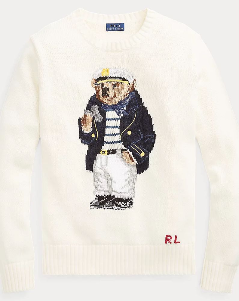ralph lauren оригінал светр з ведмедиком мишкой
