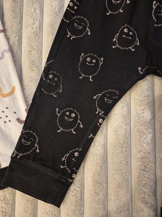 2 x spodnie niemowlęce rozmiar 80.