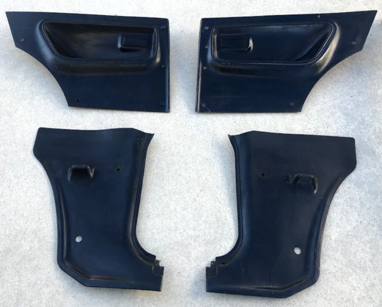 Quartelas portas, molas suspensão Ford Ecort mk2