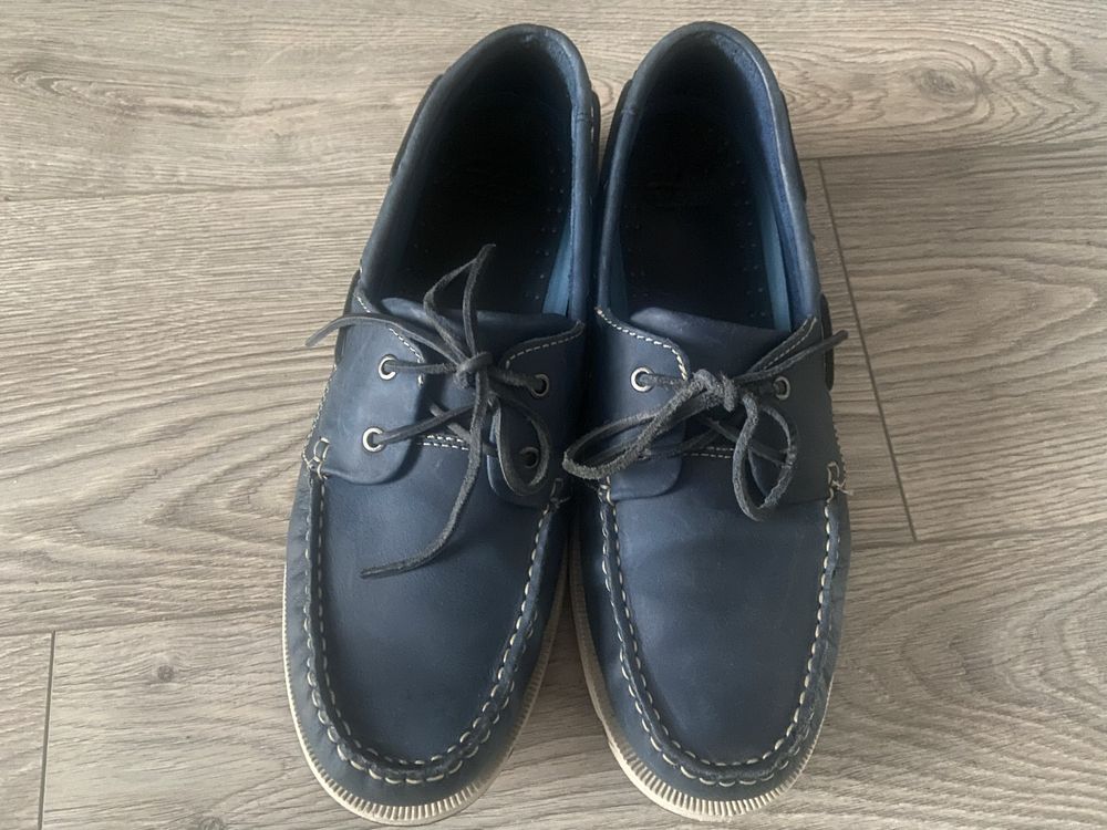 Топсайдеры туфли мокасины Clarks р.43