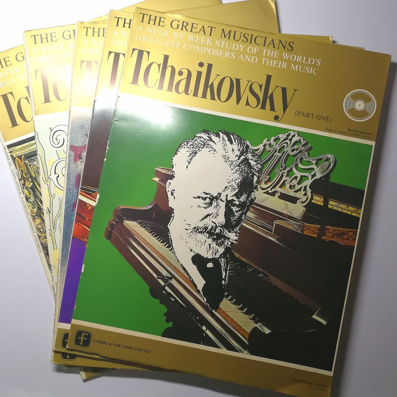 Discos de Vinil | The Great Musicians - Tchaikovsky (pt. 1 - 5)